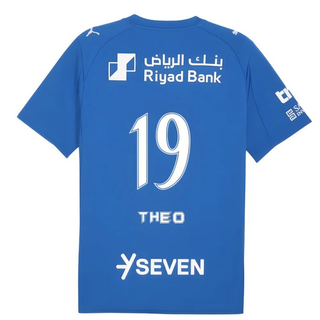 2025-2026 Al Hilal Home Shirt (Theo 19) — Shop Now