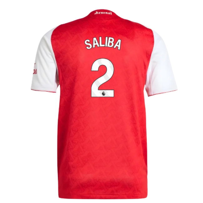 2025-2026 Arsenal match-style Home Shirt (Saliba 2)
