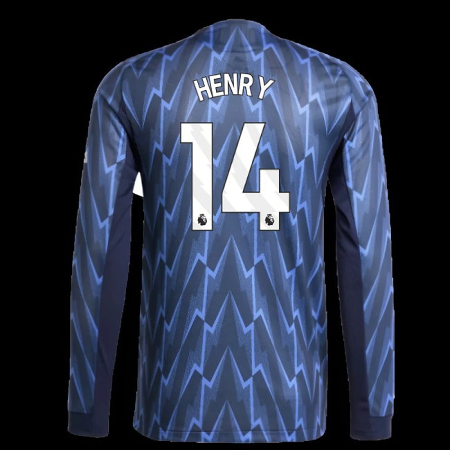 2025-2026 Arsenal Player Version Long Sleeve Away Shirt (Henry 14) — Shop Now