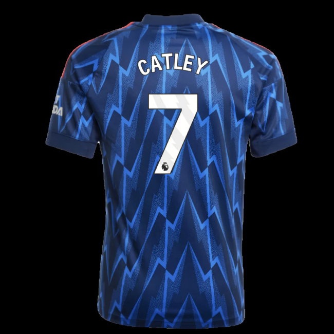 2025-2026 Arsenal Away Shirt (Kids) (Catley 7) — Shop Now