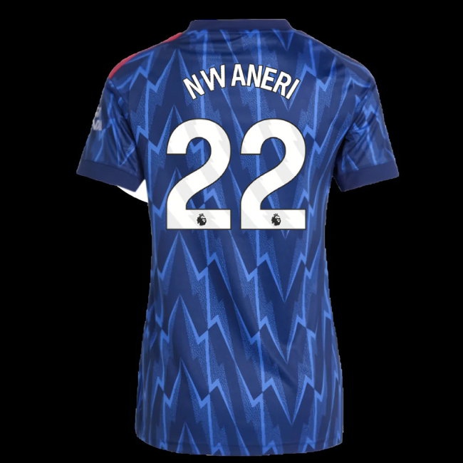 2025-2026 Arsenal Away Shirt (Womens) (Nwaneri 22) — Buy Online