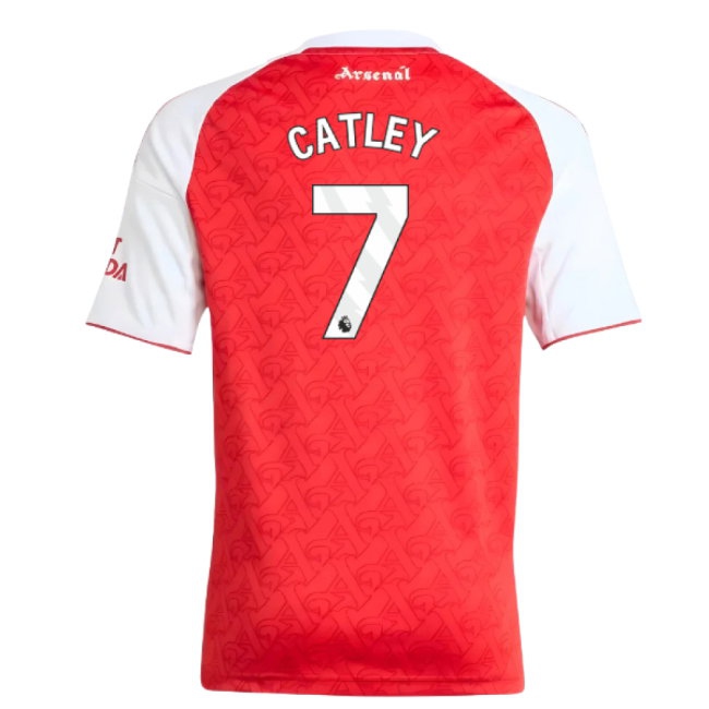 2025-2026 Arsenal Home Shirt (Kids) (Catley 7) — Shop Online