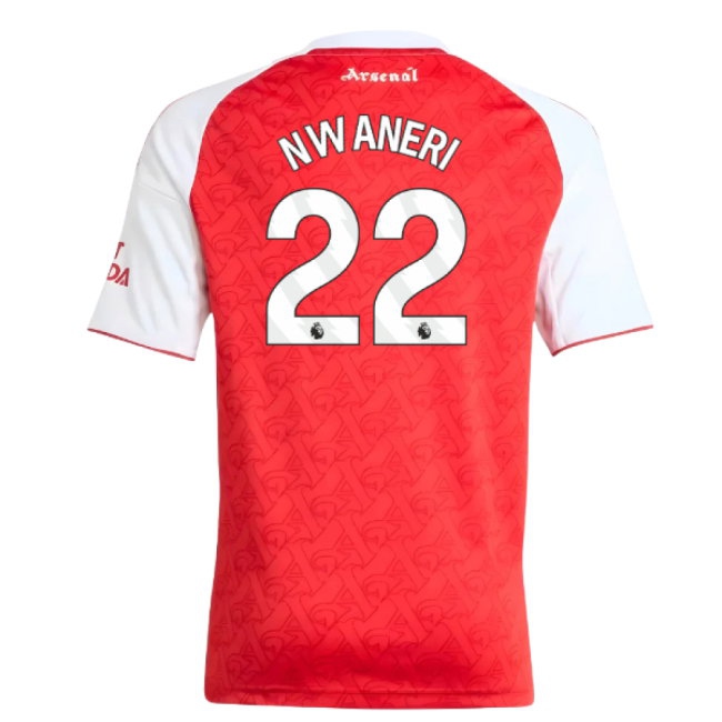 2025-2026 Arsenal Home Shirt (Kids) (Nwaneri 22) — Buy Now