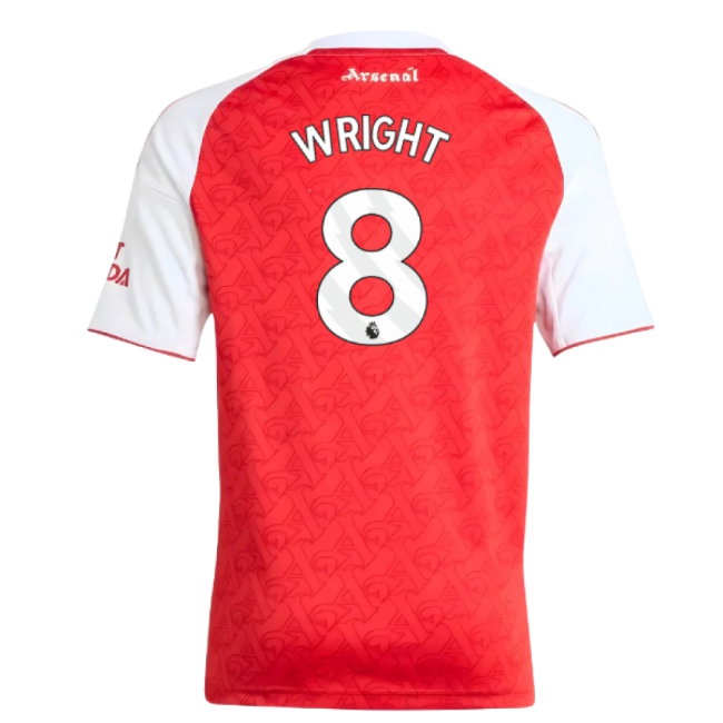 2025-2026 Arsenal Home Shirt (Kids) (Wright 8) — Buy Online