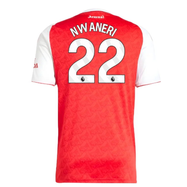 2025-2026 Arsenal Home Shirt (Nwaneri 22) — Shop Now