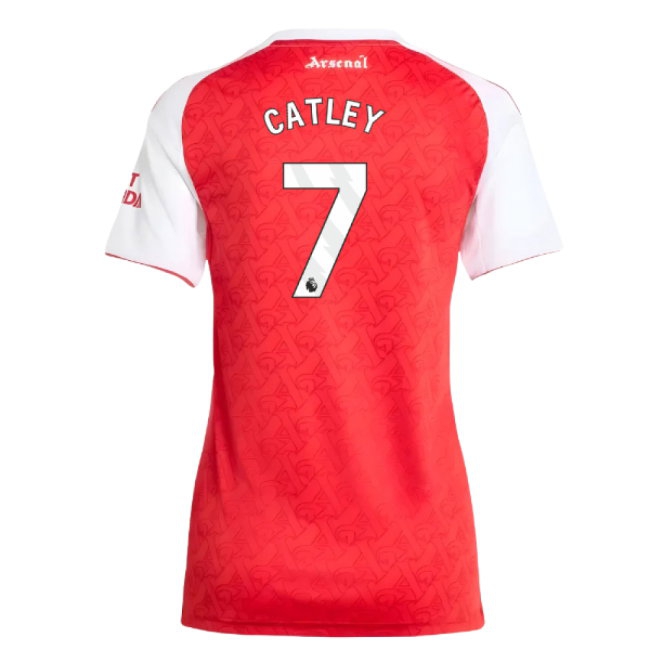 2025-2026 Arsenal Home Shirt (Womens) (Catley 7) — Shop Online