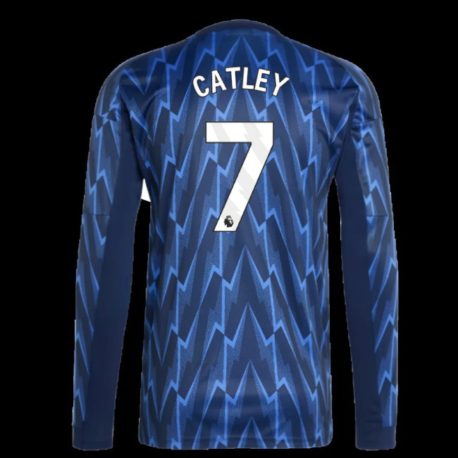 2025-2026 Arsenal Long Sleeve Away Shirt (Catley 7) — Buy Now