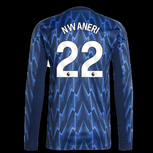 2025-2026 Arsenal Long Sleeve Away Shirt (Nwaneri 22) — Shop Now
