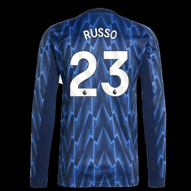 2025-2026 Arsenal Long Sleeve Away Shirt (Russo 23) — Shop Online