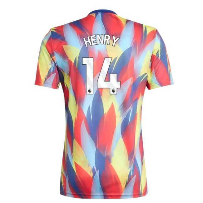 2025-2026 Arsenal Pre-Match Shirt (Victory Blue) (Henry 14) — Shop Now