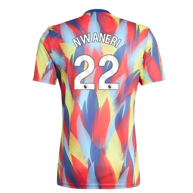 2025-2026 Arsenal Pre-Match Shirt (Victory Blue) (Nwaneri 22) — Buy Online