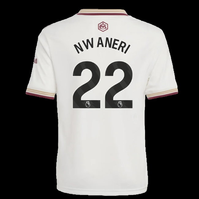2025-2026 Arsenal Third Shirt (Kids) (Nwaneri 22) — Shop Now