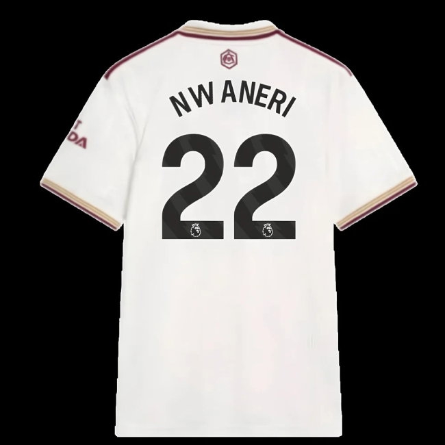 2025-2026 Arsenal Third Shirt (Nwaneri 22) — Buy Now