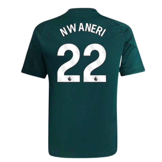 2025-2026 Arsenal Training Jersey (Aurora Ivy) - Kids (Nwaneri 22) — Buy Now