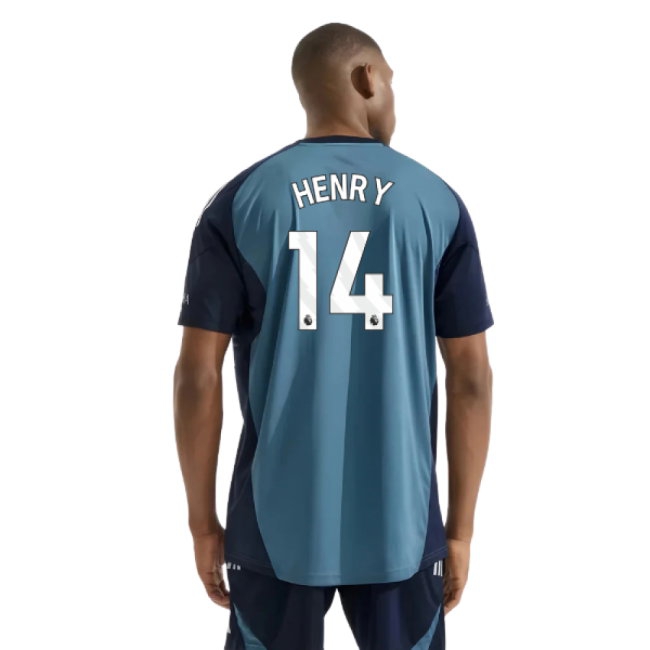 2025-2026 Arsenal Training Shirt (Blanch Blue) (Henry 14) — Shop Now