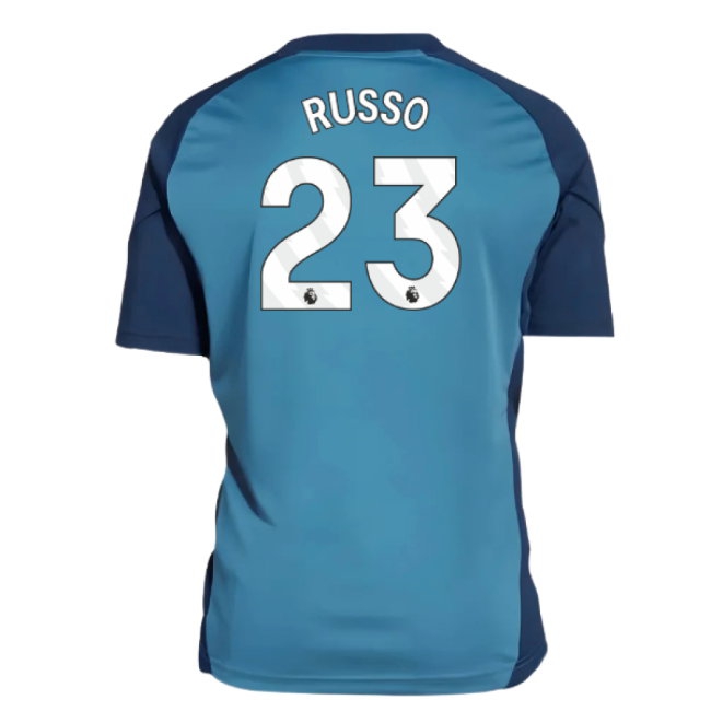 2025-2026 Arsenal Training Shirt (Blanch Blue) - Kids (Russo 23) — Shop Online