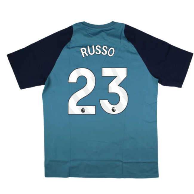 2025-2026 Arsenal Training Tee (Blanch Blue) (Russo 23) — Buy Online