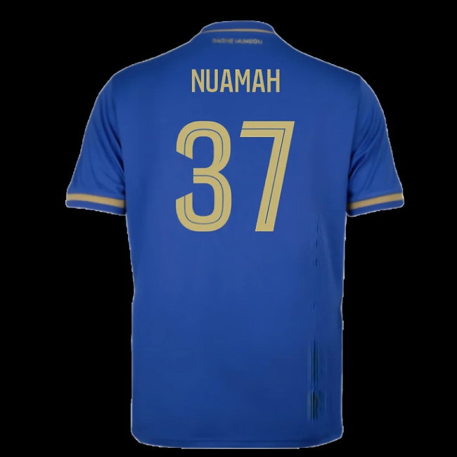 2025-2026 AS Monaco Away Shirt (Nuamah 37) — Shop Online