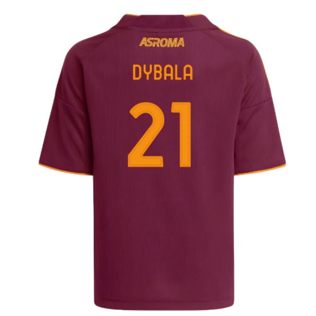 2025-2026 AS Roma Home Mini Kit (Dybala 21) — Shop Online