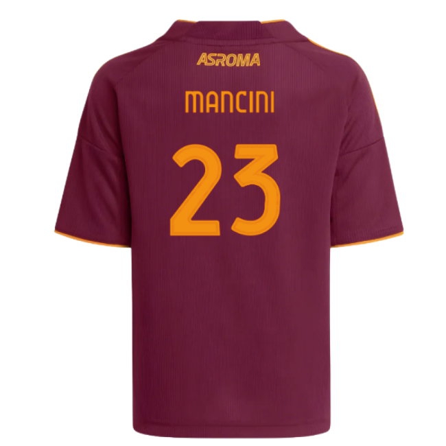 2025-2026 AS Roma Home Mini Kit (Mancini 23) — Shop Online