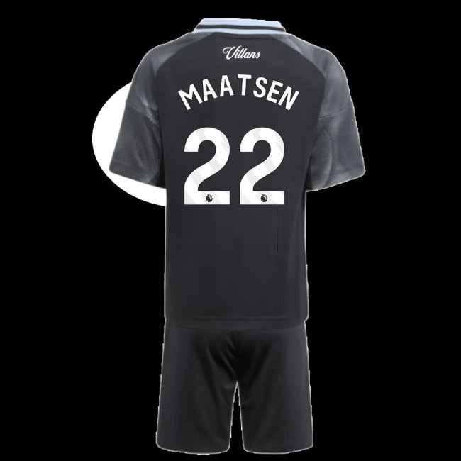 2025-2026 Aston Villa Away Mini Kit (Maatsen 22) — Shop Online