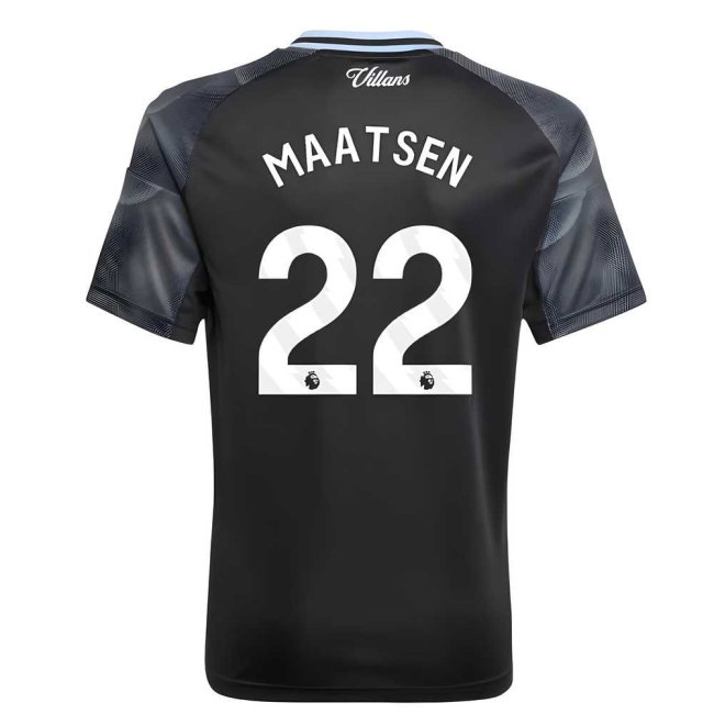 2025-2026 Aston Villa Away Shirt (Kids) (Maatsen 22) — Shop Online