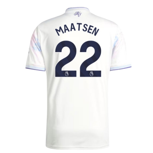 2025-2026 Aston Villa Third Shirt (Maatsen 22) — Buy Now