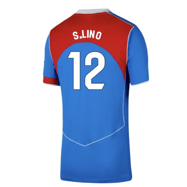 2025-2026 Atletico Madrid Player Version Third Shirt (S.Lino 12) — Shop Now