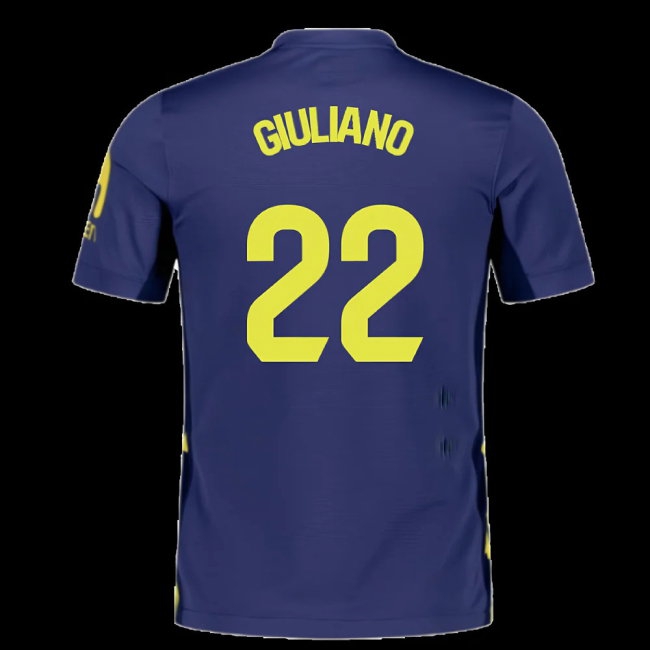 2025-2026 Atletico Madrid Away Shirt (Kids) (Giuliano 22) — Shop Now