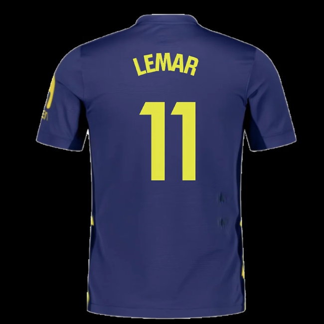 2025-2026 Atletico Madrid Away Shirt (Kids) (Lemar 11) — Buy Now