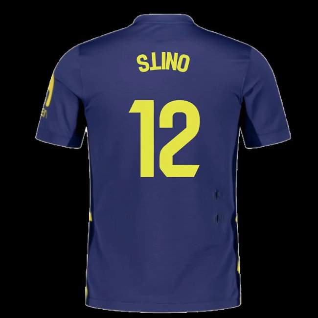 2025-2026 Atletico Madrid Away Shirt (Kids) (S.Lino 12) — Shop Now