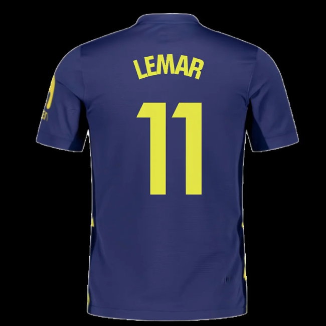 2025-2026 Atletico Madrid Away Shirt (Lemar 11) — Buy Now