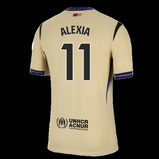 2025-2026 Barcelona Player Version Away Shirt (Alexia 11) — Buy Online