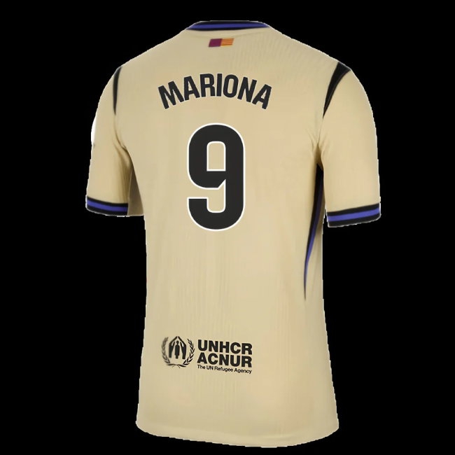 2025-2026 Barcelona Player Version Away Shirt (Mariona 9) — Buy Online