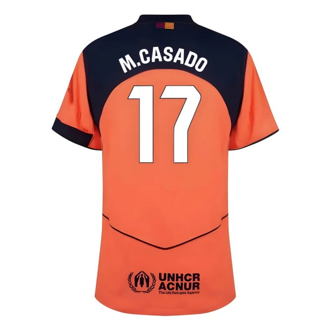 2025-2026 Barcelona Player Version Third Shirt (M.Casado 17) — Shop Online