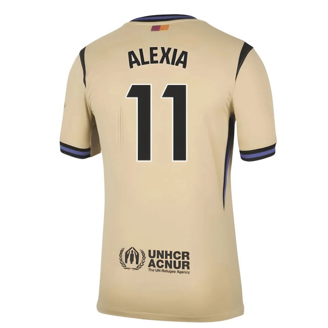 2025-2026 Barcelona Away Shirt (Alexia 11) — Buy Now