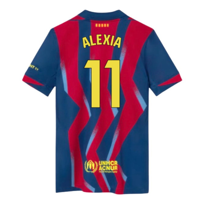2025-2026 Barcelona Fourth Shirt (Kids) (Alexia 11) — Buy Now