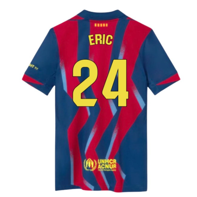 2025-2026 Barcelona Fourth Shirt (Kids) (Eric 24) — Shop Online