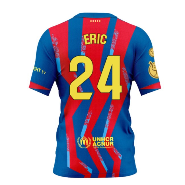 2025-2026 Barcelona Fourth Special Edition Shirt (Eric 24) — Shop Online