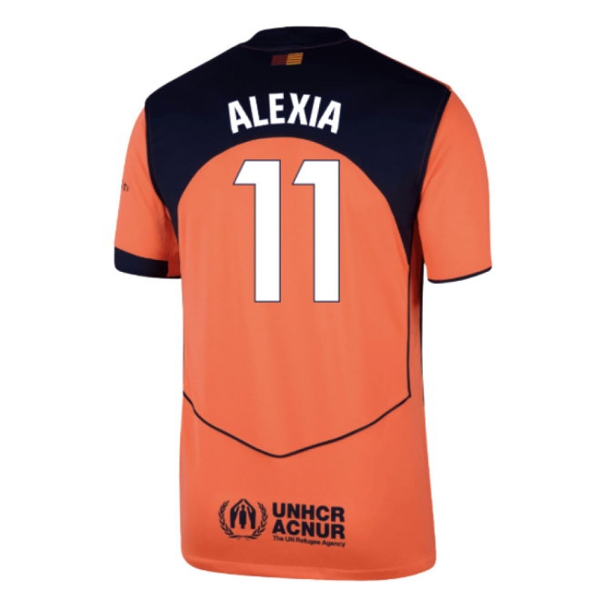 2025-2026 Barcelona Third Shirt (Alexia 11) — Buy Online