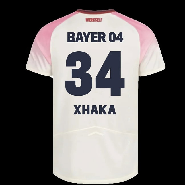 2025-2026 Bayer Leverkusen Away Shirt (Xhaka 34) — Shop Online