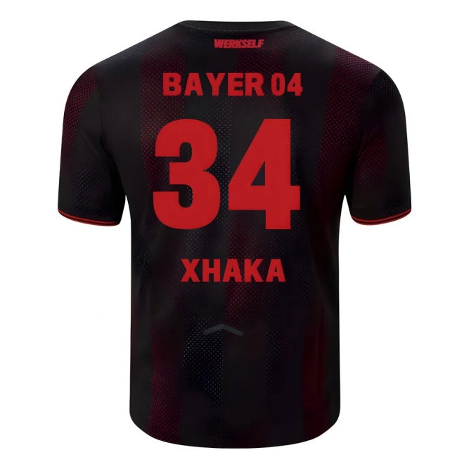 2025-2026 Bayer Leverkusen Home Shirt (Xhaka 34) — Buy Now