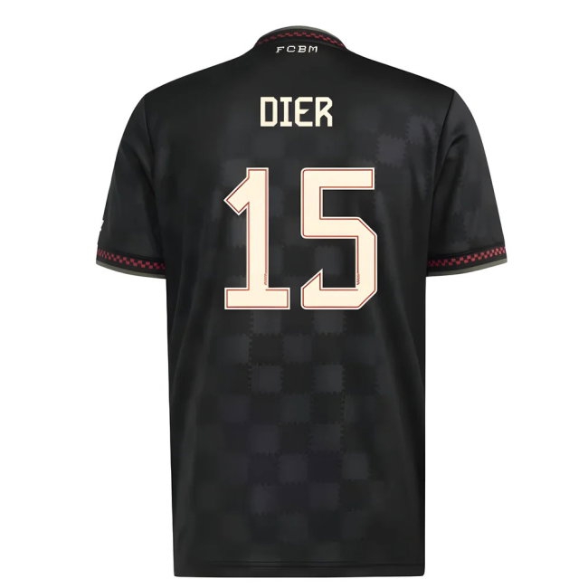 2025-2026 Bayern Munich Third Shirt (Dier 15) — Buy Now