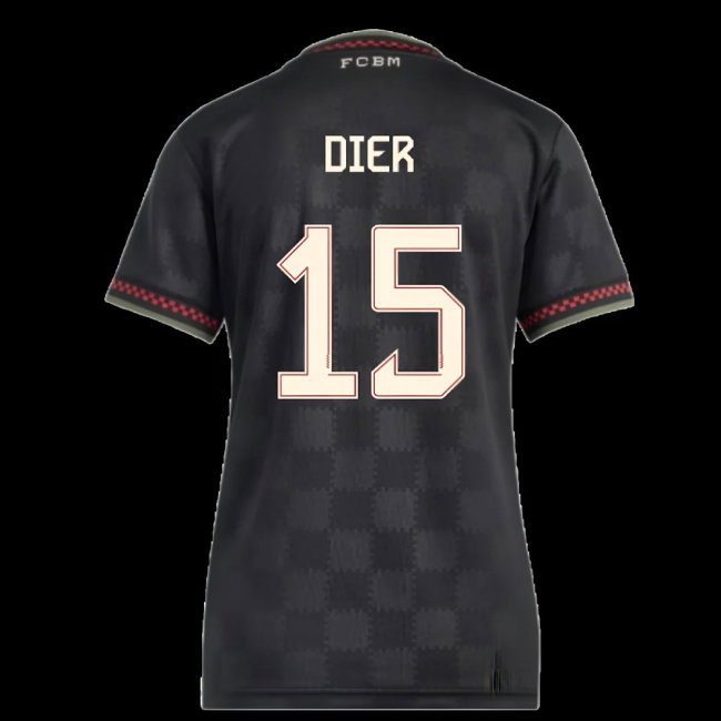 2025-2026 Bayern Munich Third Shirt (Womens) (Dier 15) — Buy Now