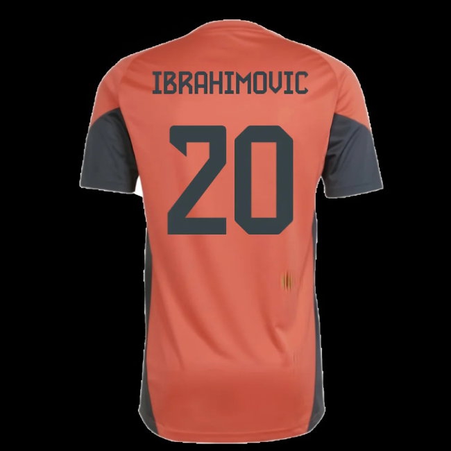 2025-2026 Bayern Munich Training Shirt (Easy Coral) (Ibrahimovic 20) — Shop Now