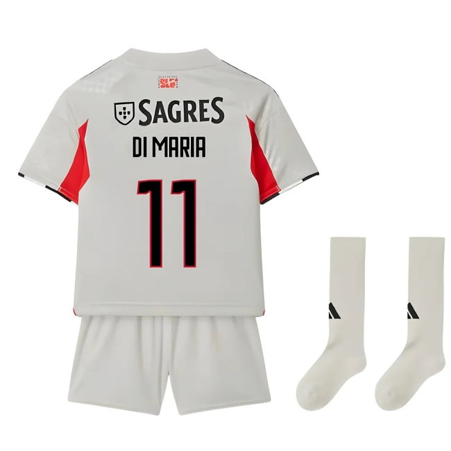2025-2026 Benfica Away Mini Kit (Di Maria 11)