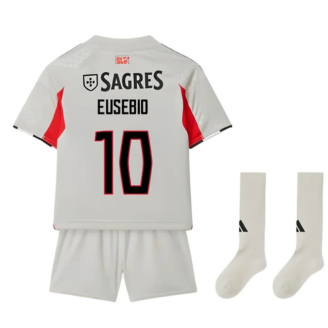 2025-2026 Benfica Away Mini Kit (Eusebio 10) — Shop Online