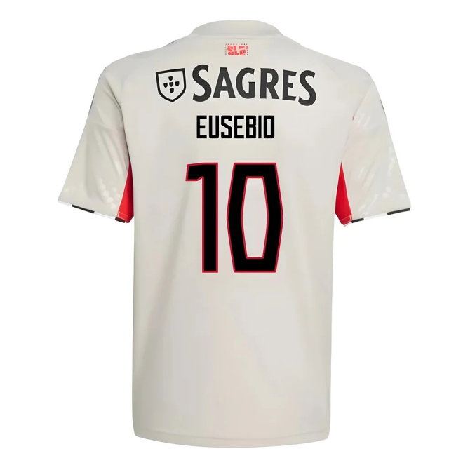 2025-2026 Benfica Away Shirt (Kids) (Eusebio 10) — Buy Online
