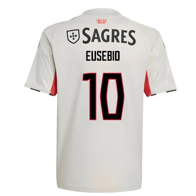 2025-2026 Benfica Away Youth Kit (Eusebio 10) — Buy Online
