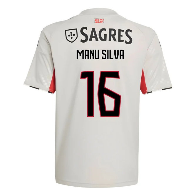 2025-2026 Benfica Away Youth Kit (Manu Silva 16) — Shop Now